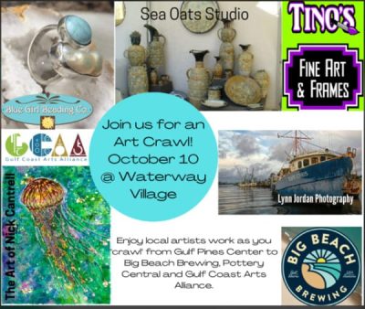 Waterway Village Art Crawl Being Held Tomorrow