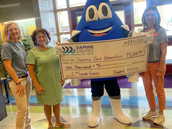 Daphne Utilities Donates To Eastern Shore Schools
