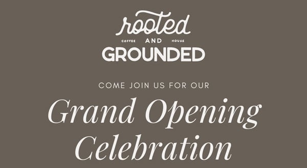 Rooted And Grounded to Hold Grand Opening In November