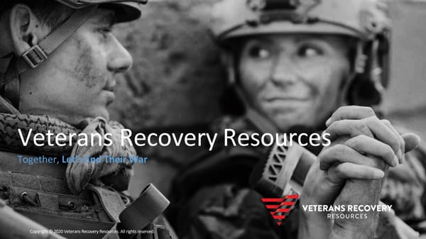 Veterans Recovery Resources (VRR) Beginning Renovation