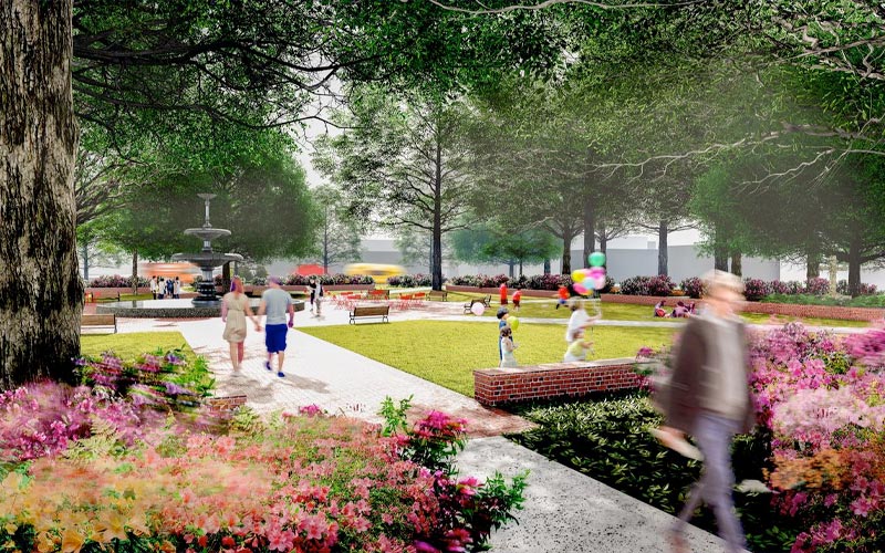 Bienville Square Restoration Unveiled