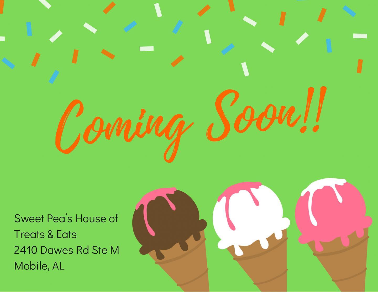 Ice Cream Shop Coming to West Mobile