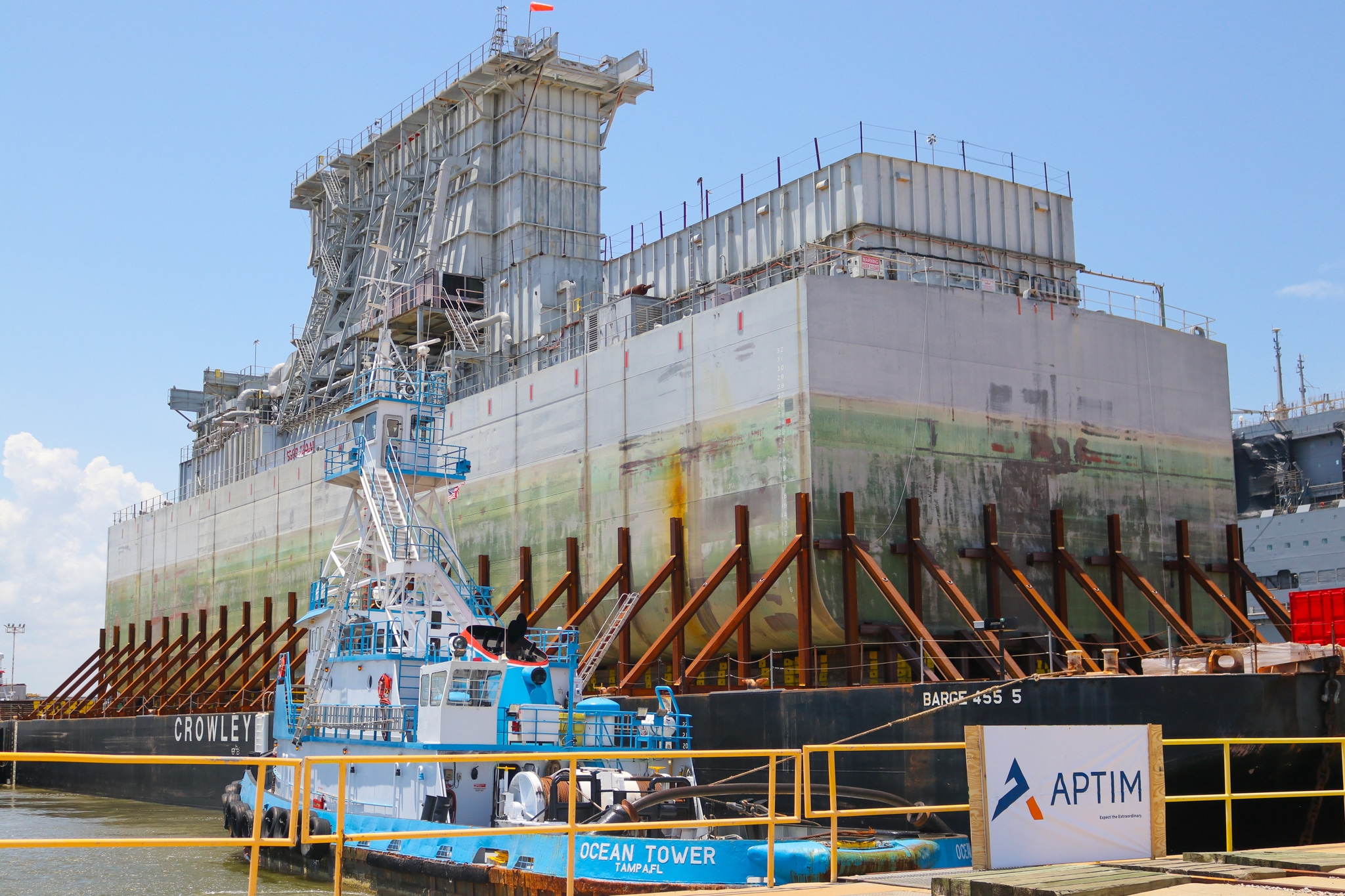 Barge Dismantling Project Begins In Mobile