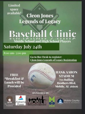 City Of Mobile Hosting Baseball Clinic