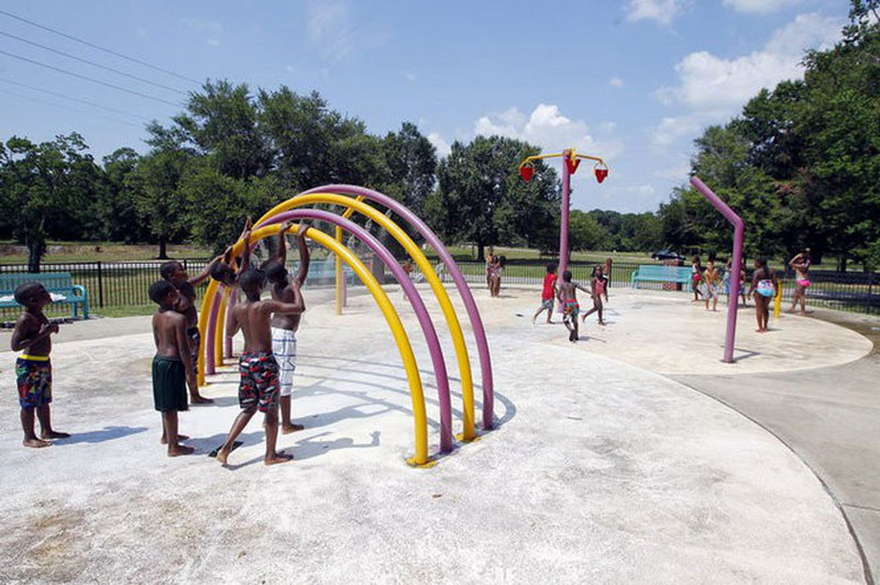 City Splash Pads And Pools Open