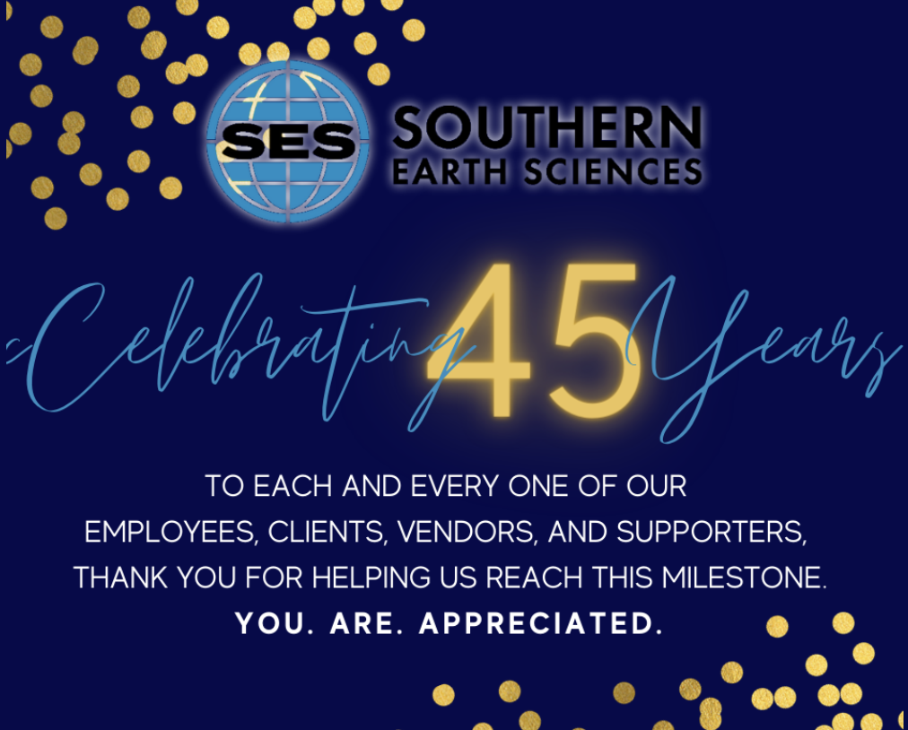 Southern Earth Sciences Celebrates 45 Years