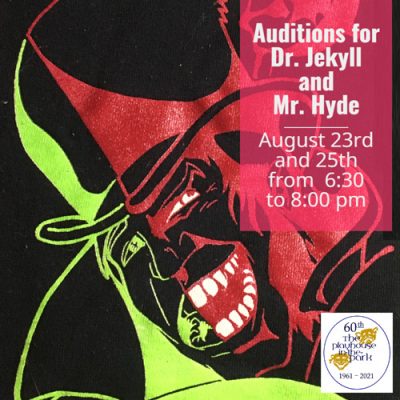 Playhouse at the Park Auditions Coming Up