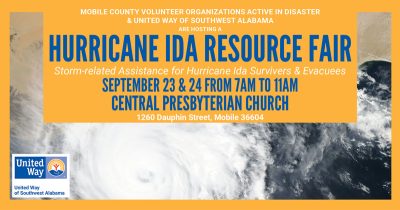 Hurricane Ida Resource Fair Coming Up