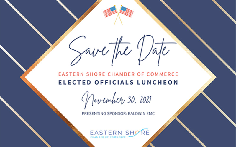 Eastern Shore Chamber&rsquo;s Elected Officials Luncheon Announced