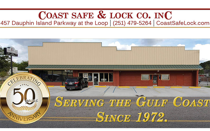 Coast Safe & Lock Celebrates 50 Years On The Gulf Coast