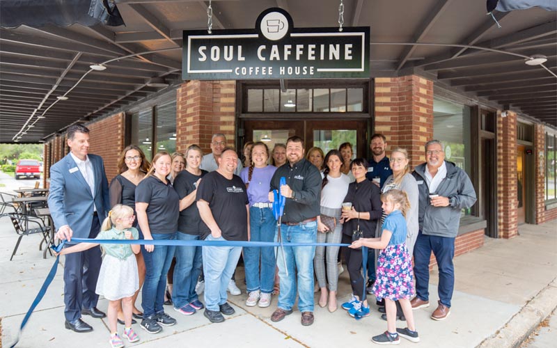 Soul Caffeine Cuts Mobile Location Ribbon