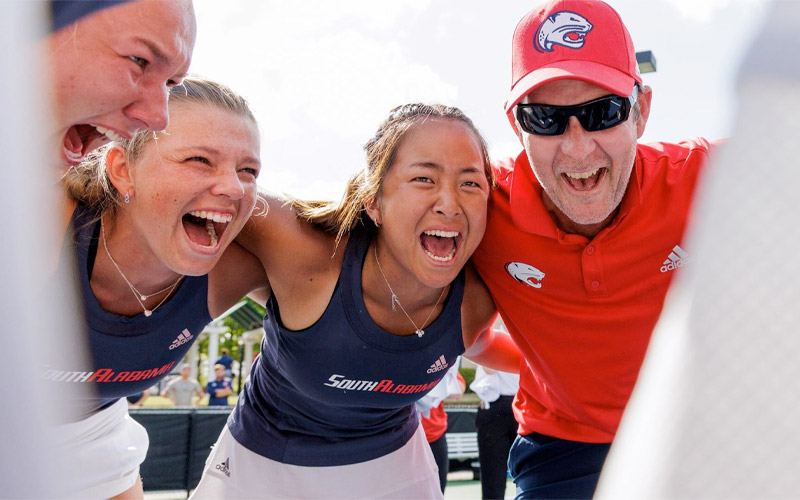 USA Women&rsquo;s Tennis Team Wins Sun Belt Title