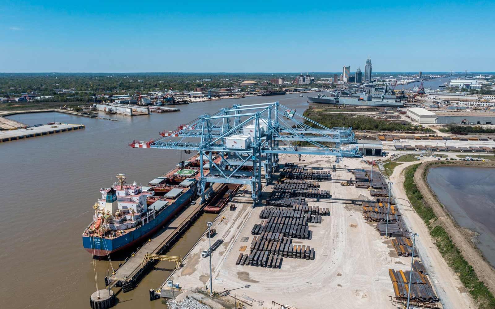 Port Of Mobile Booming