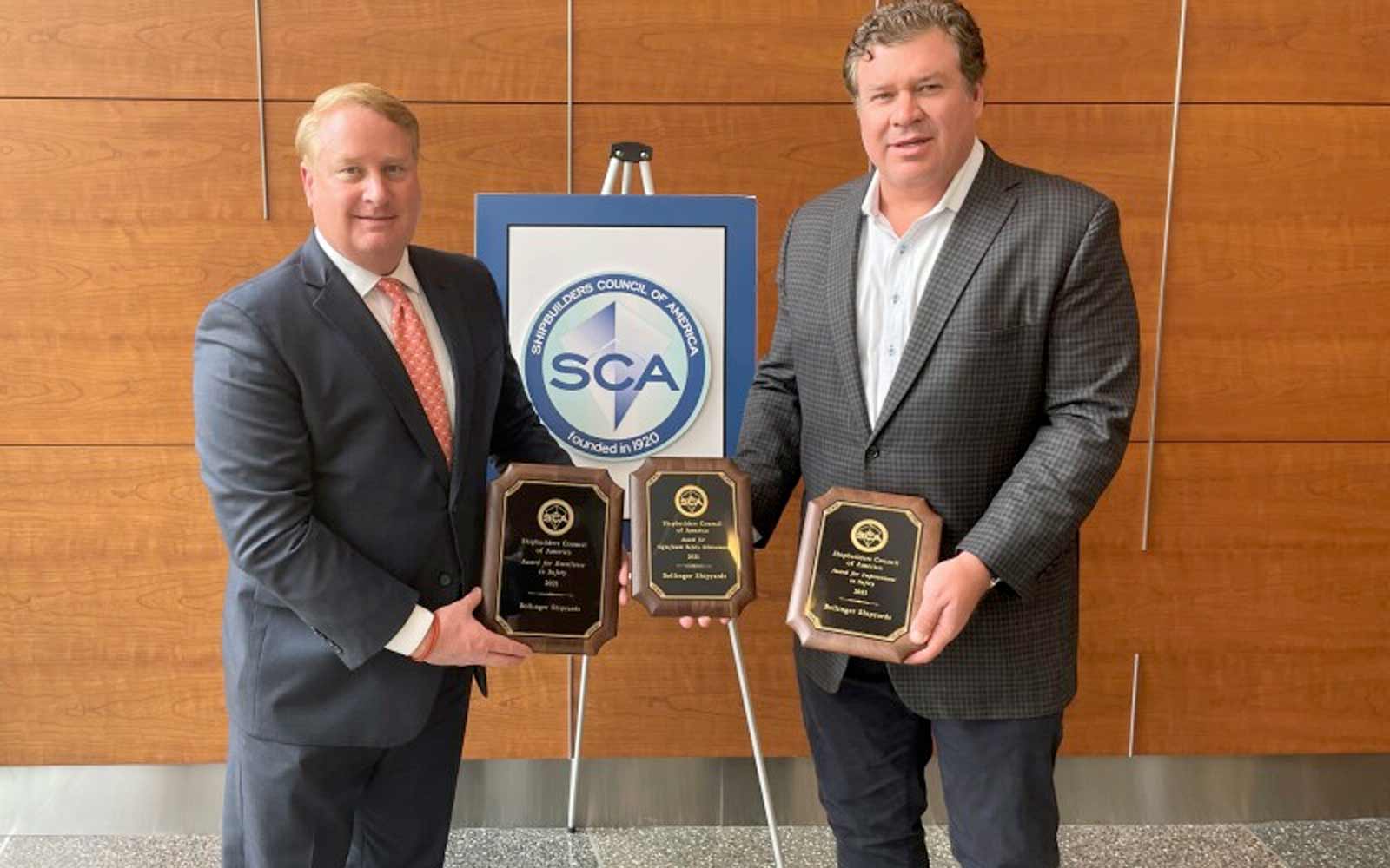 Alabama Shipyard Wins SCA Safety Awards