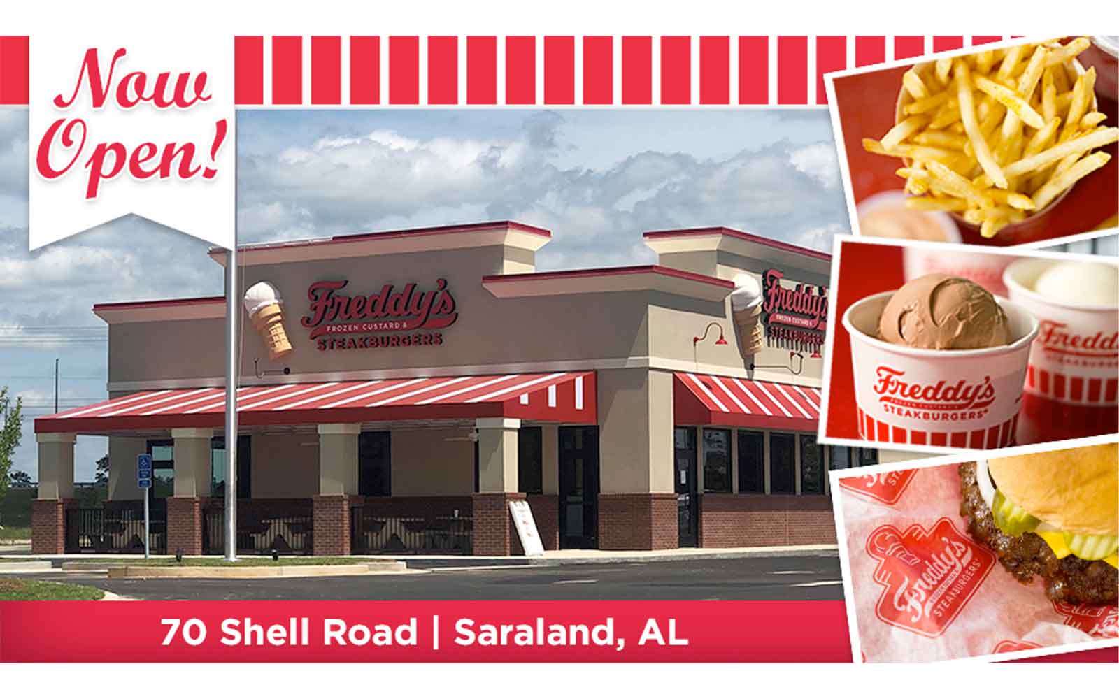 Freddy’s Frozen Custard & Steakburgers Opens In Saraland