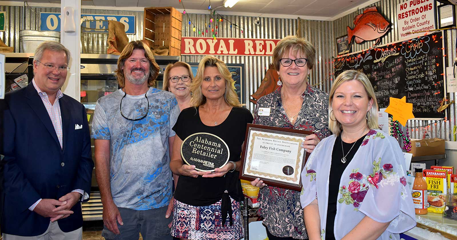 Alabama Retail Association Honors Foley Fish Co