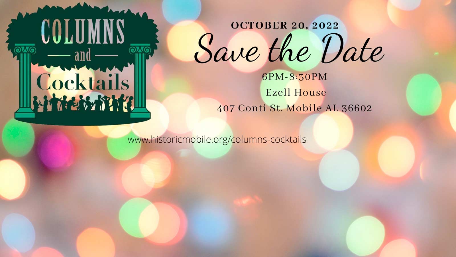 Columns &amp; Cocktails Fundraiser Announced