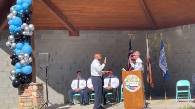 Semmes Swears In First Police Officers