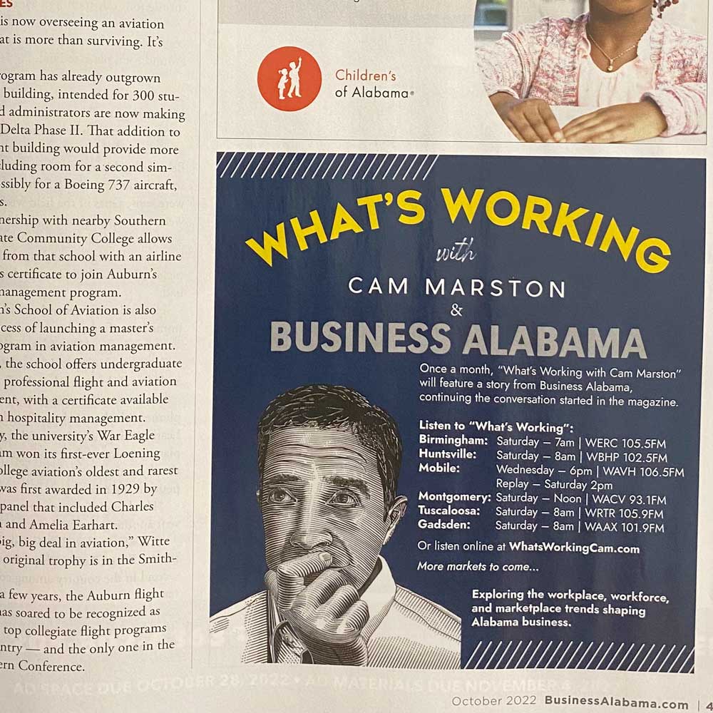 <em>What&rsquo;s Working</em> And <em>Business Alabama</em> Partner