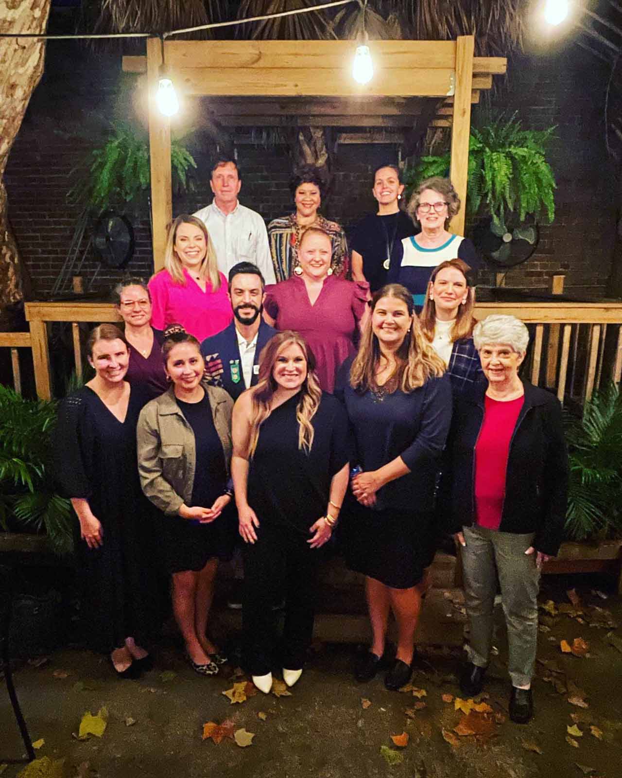 PRCA Mobile Chapter Installs Board