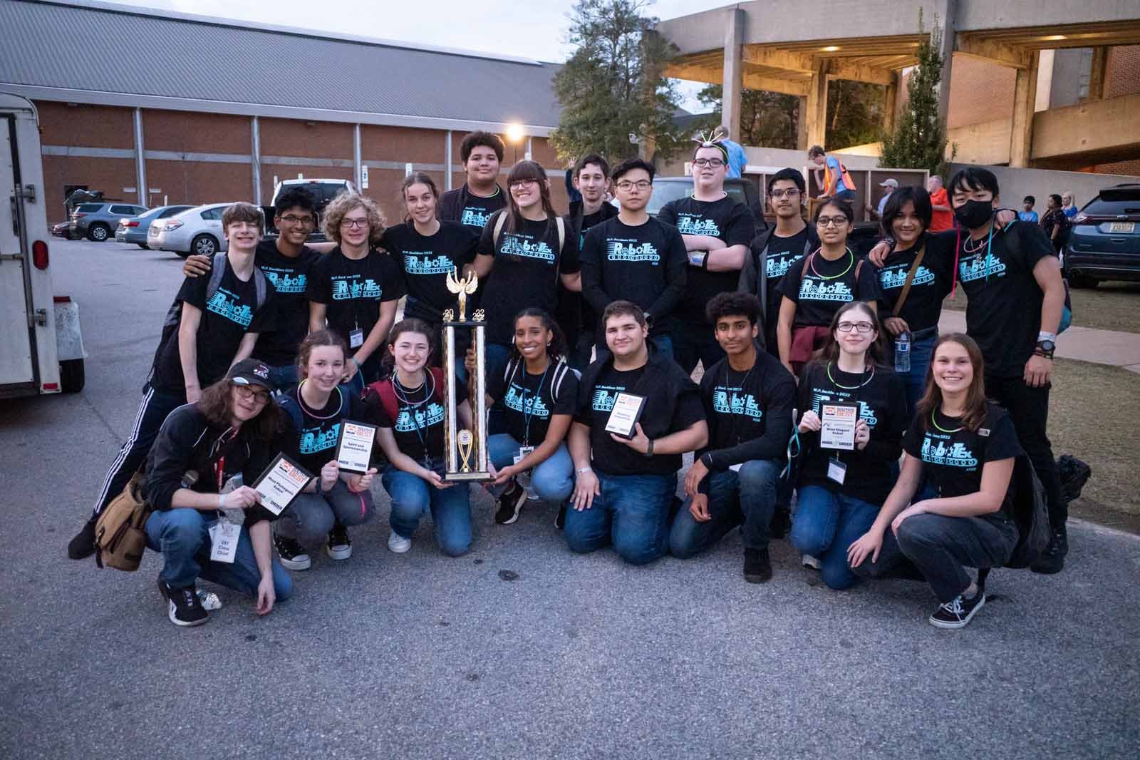 Davidson Robot Team Wins Another Competition