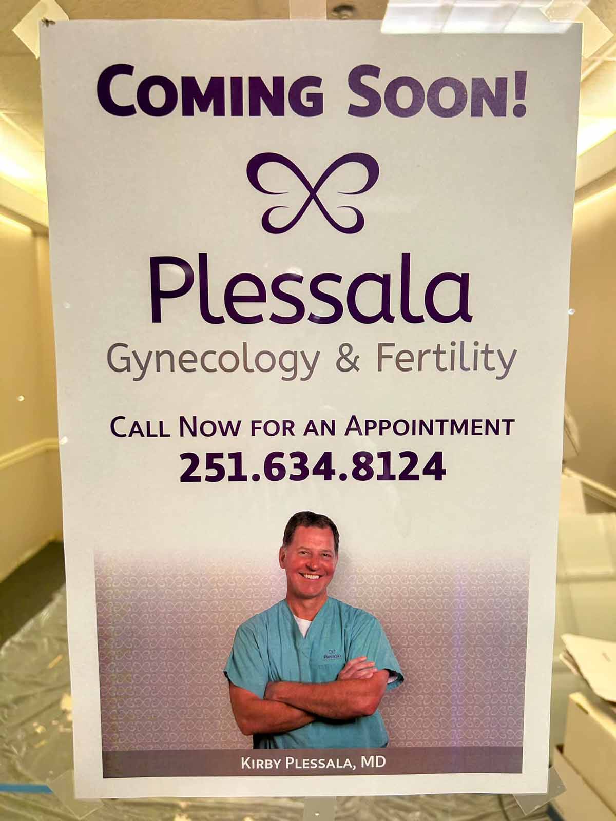 Plessala Gynecology &amp; Fertility To Open In January