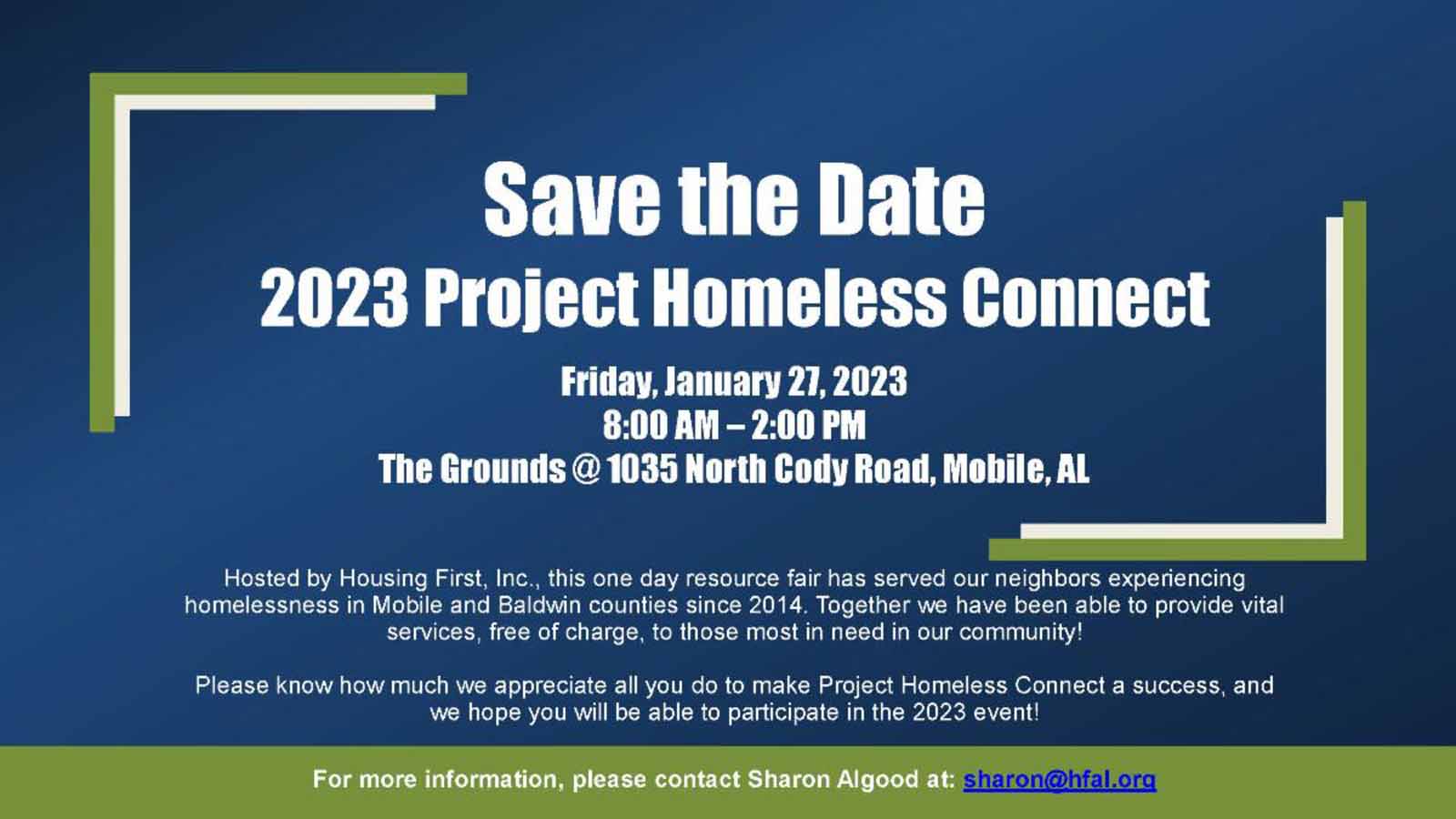 Project Homeless Connect, Count Set For Next Month