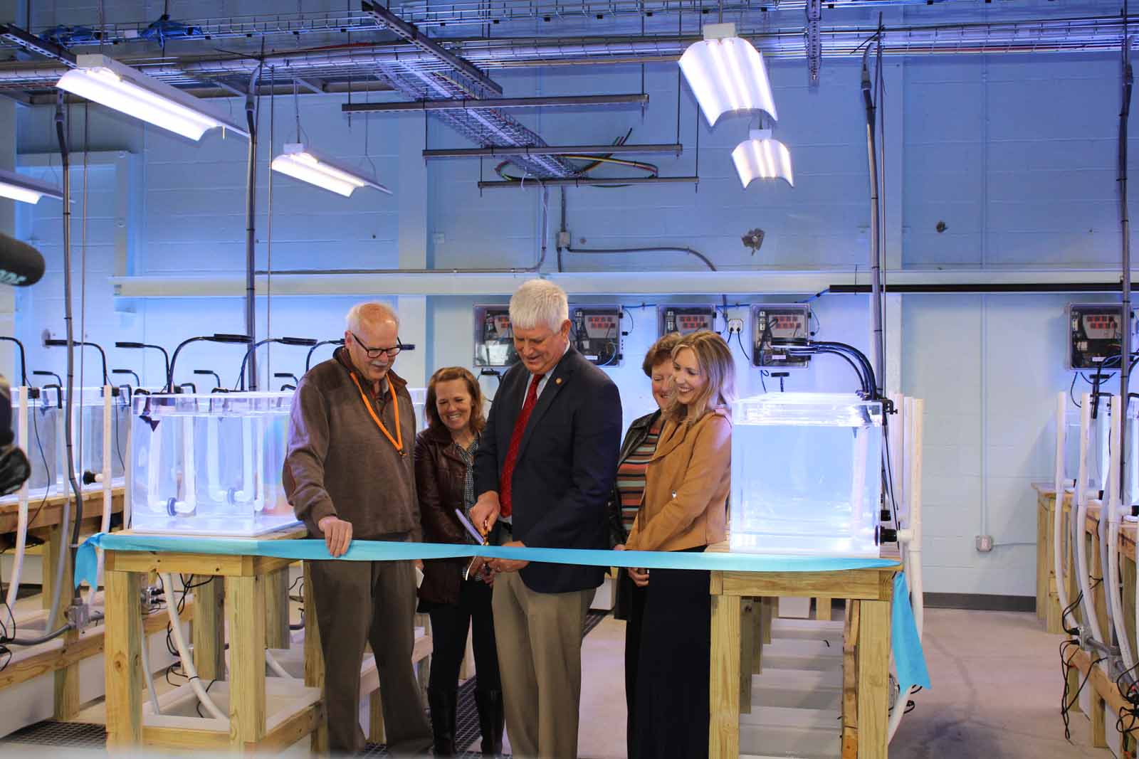 DISL Opens Multi-Stressor Wet Lab