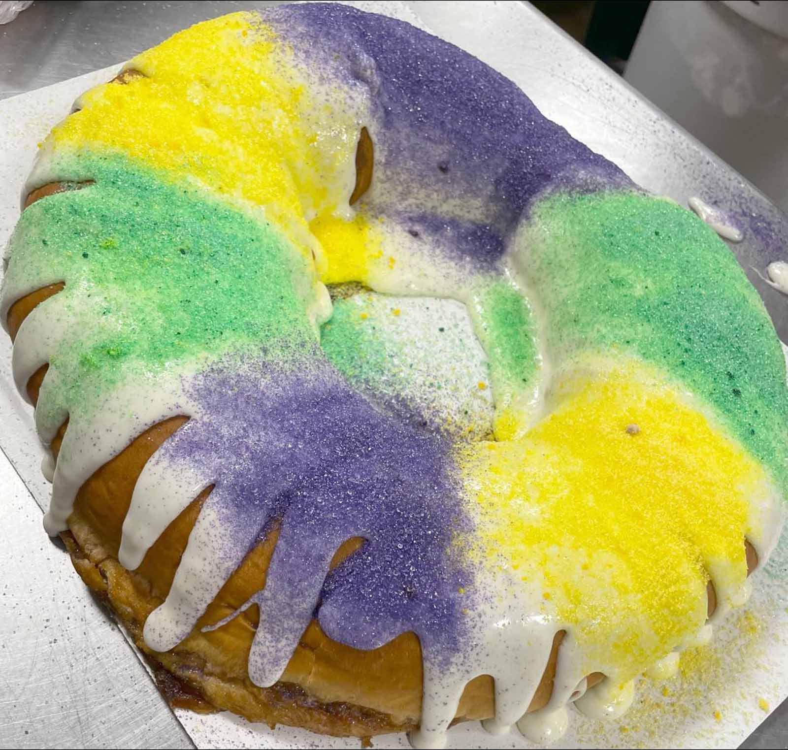 Local Bakery Places Third In King Cake Competition