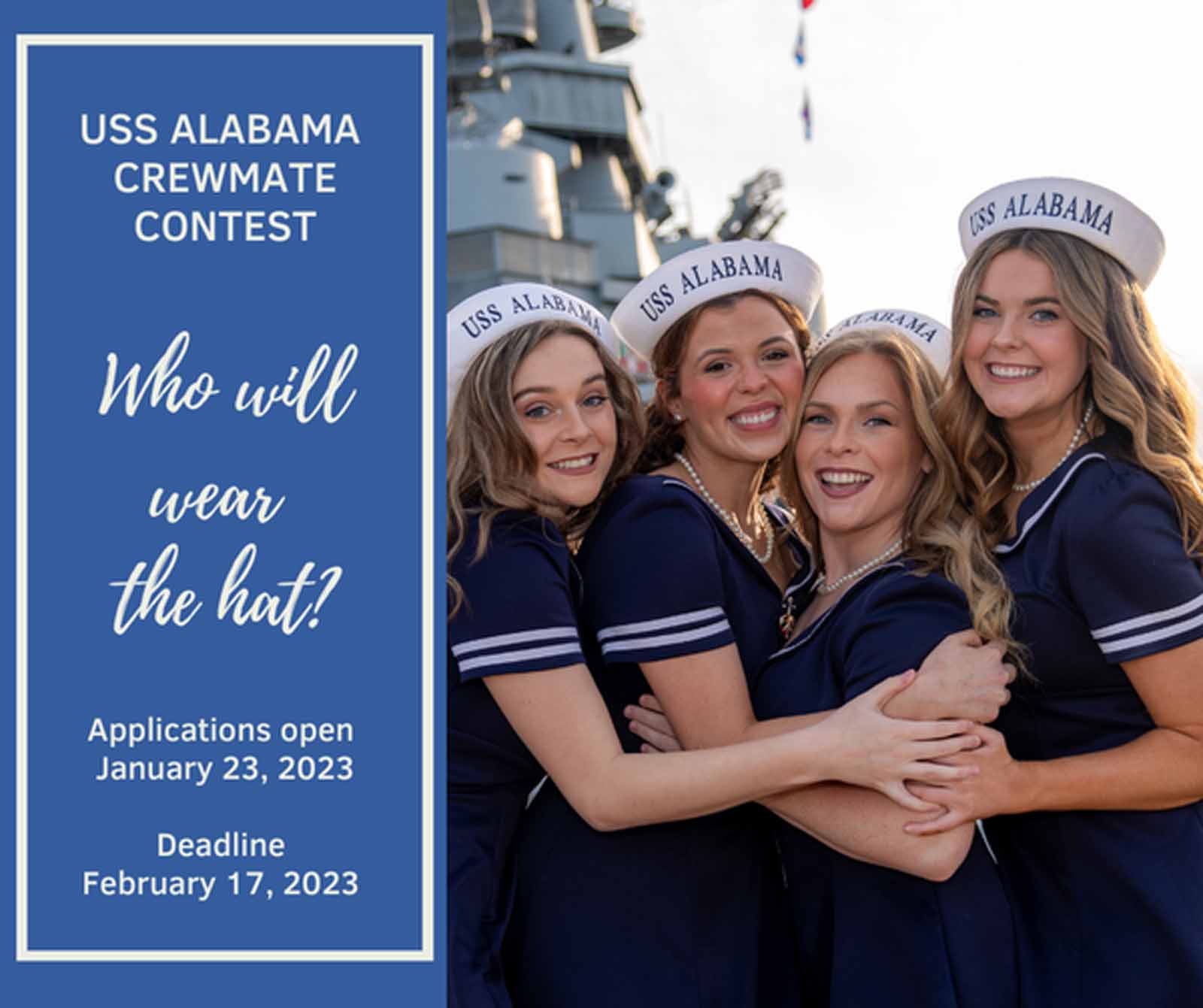 USS Alabama Crewmate Application Period Open