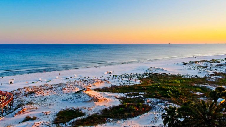 Restoration Of Gulf Shores Beach Begins