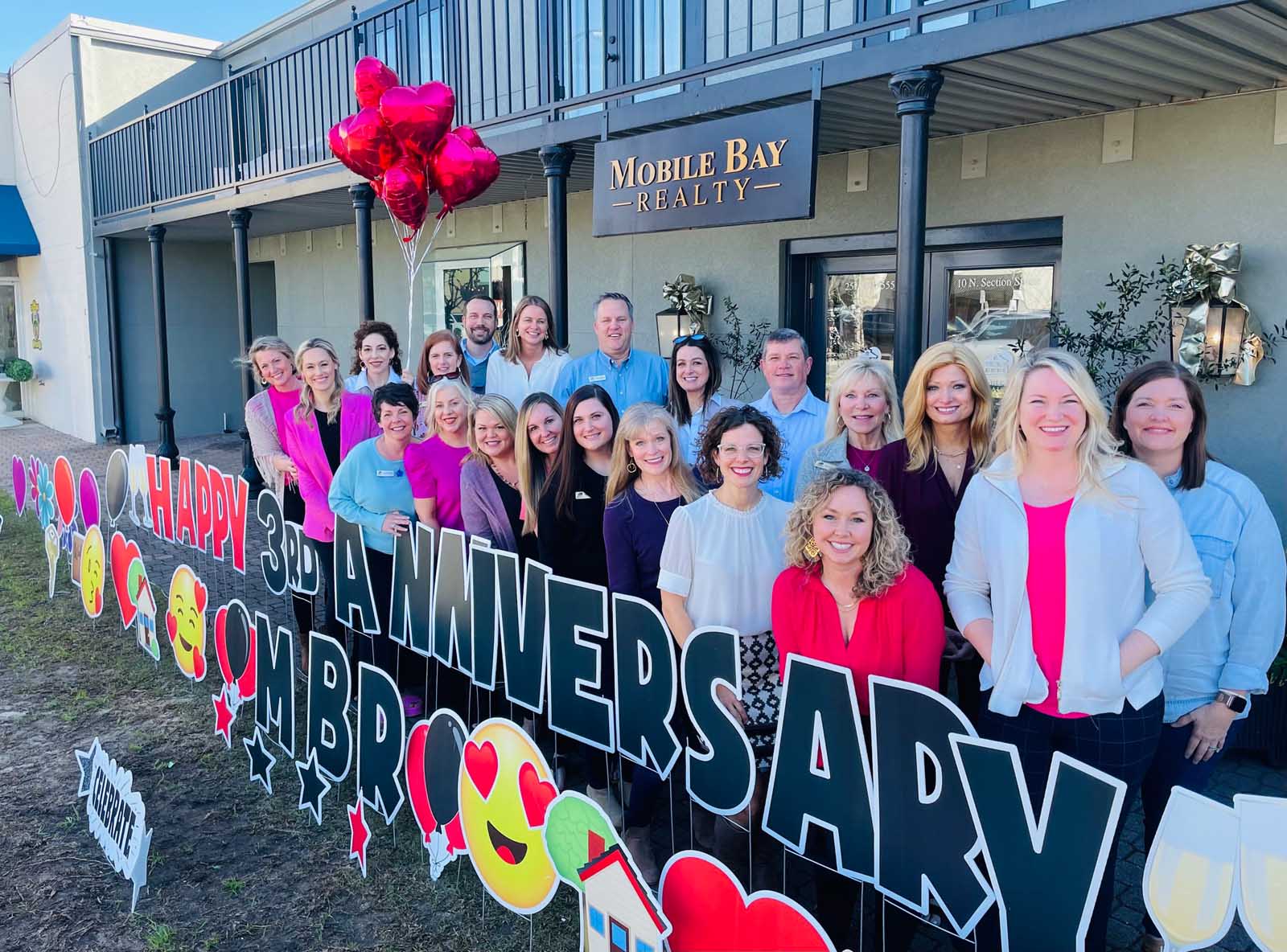 Mobile Bay Realty Celebrates Third Anniversary