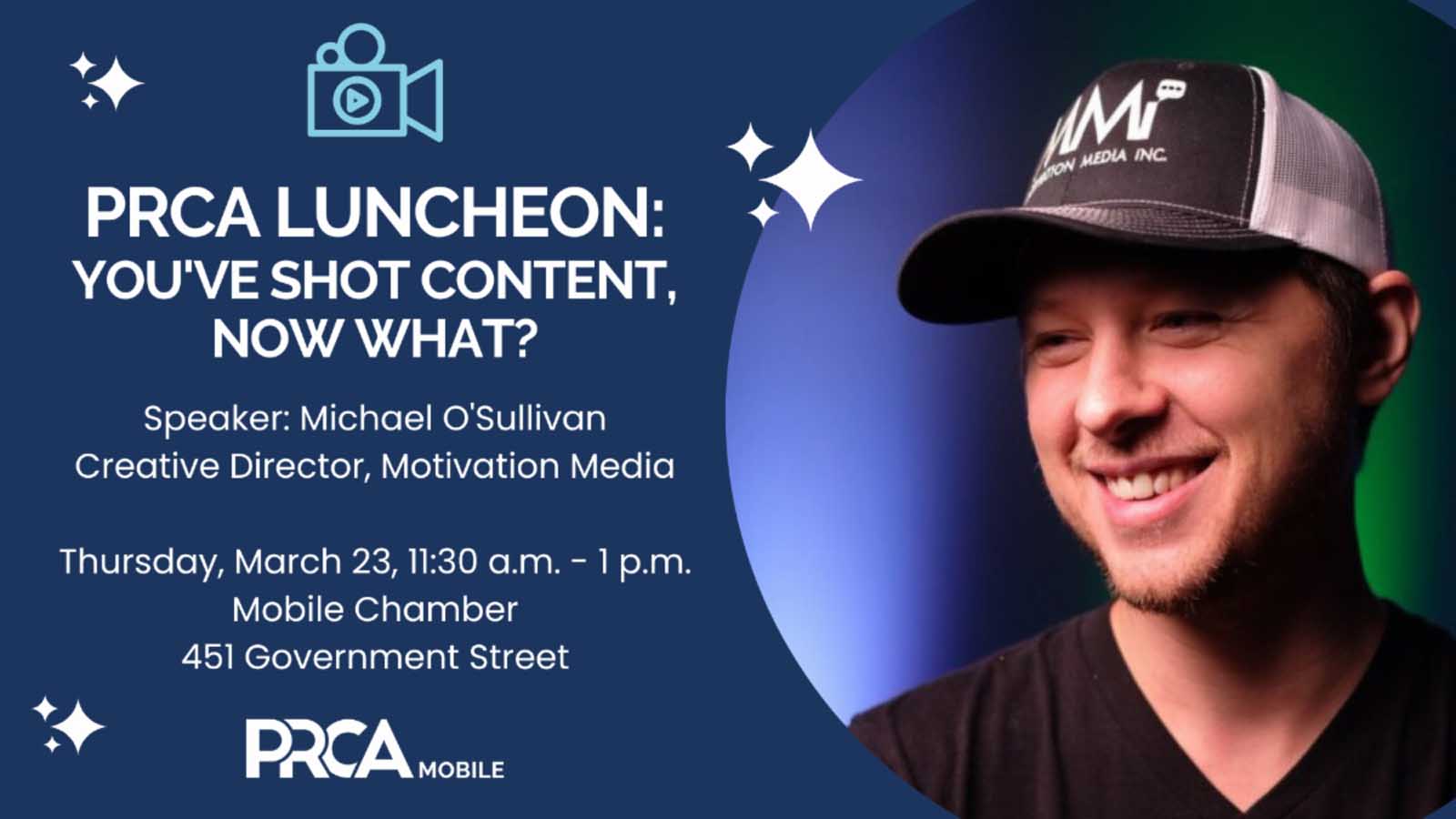PRCA March Luncheon To Focus On Photo And Video Content