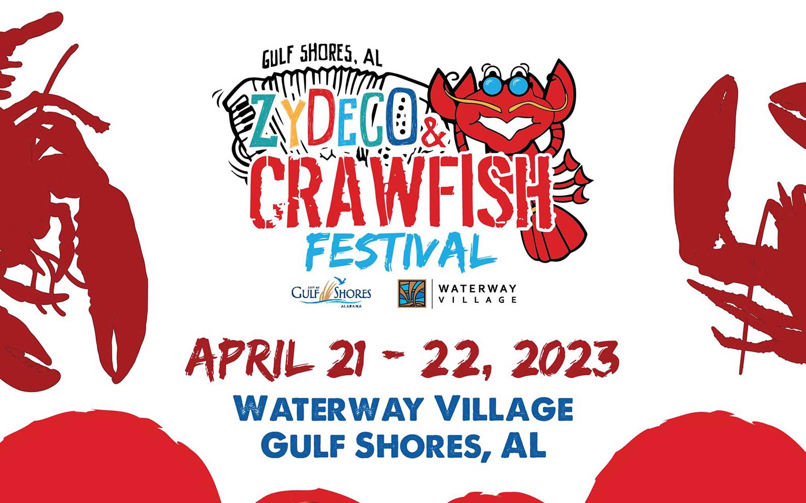 Gulf Shores Zydeco, Crawfish Festival Coming Up