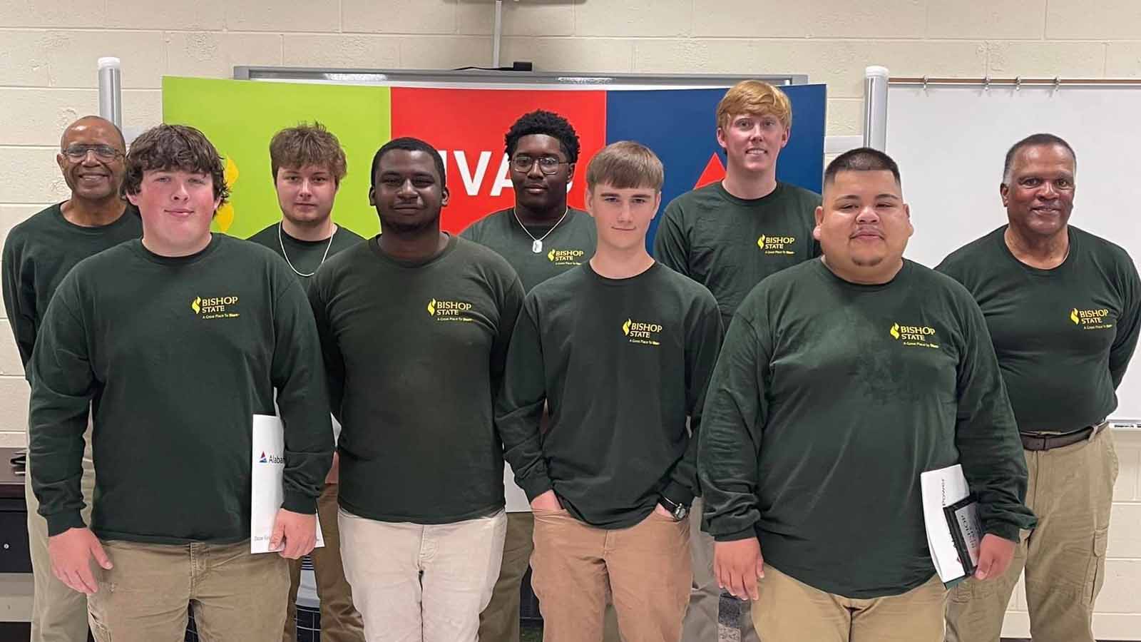 Bishop State Graduates HVAC Fast Track Cohort