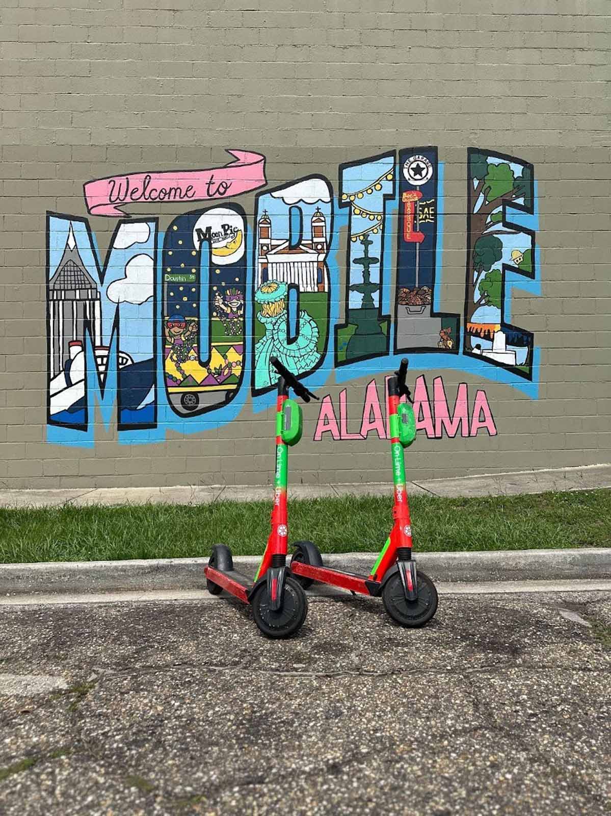 Lime E-Scooters Launch In Mobile