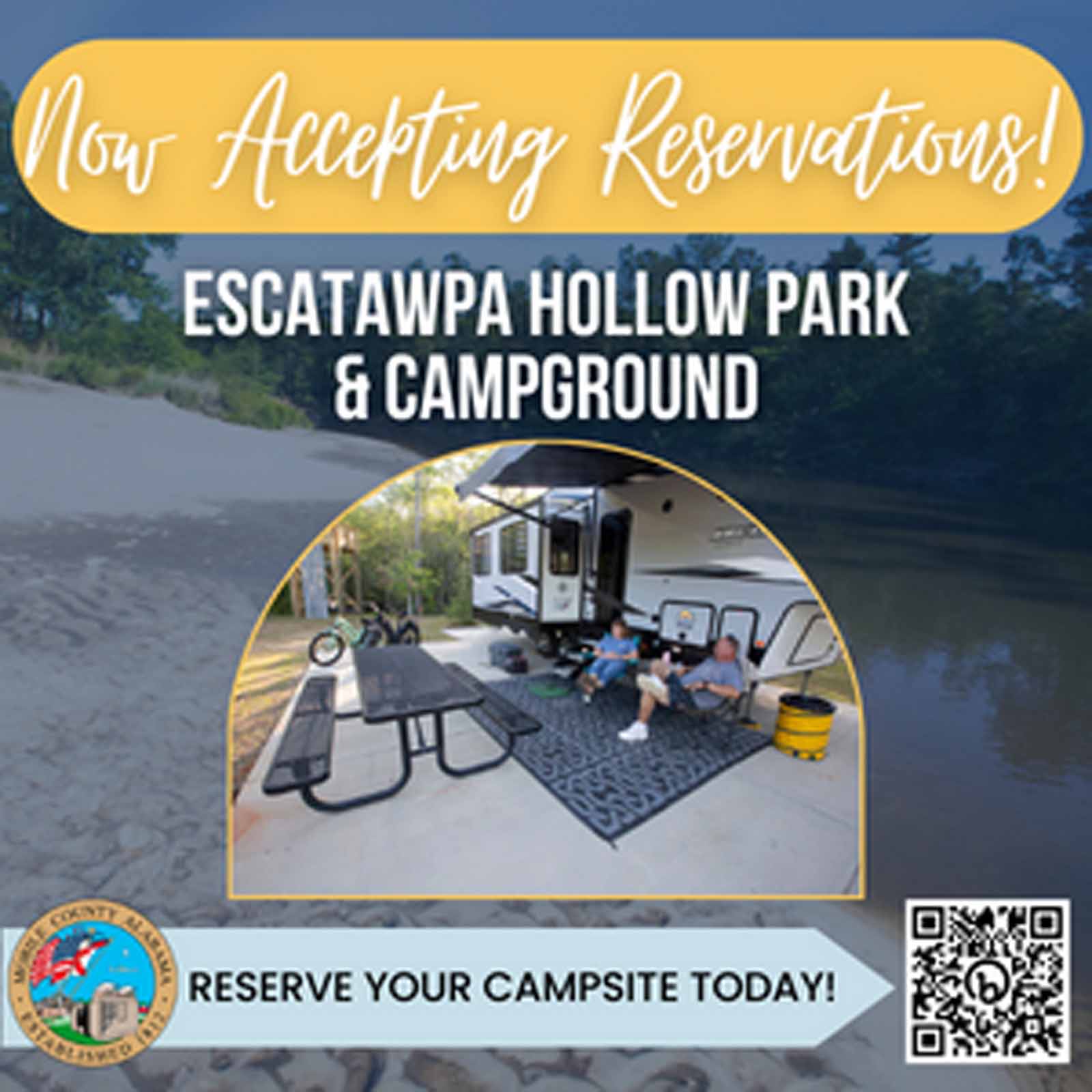 Escatawpa Hollow Park &amp; Campground Accepting Online Reservations