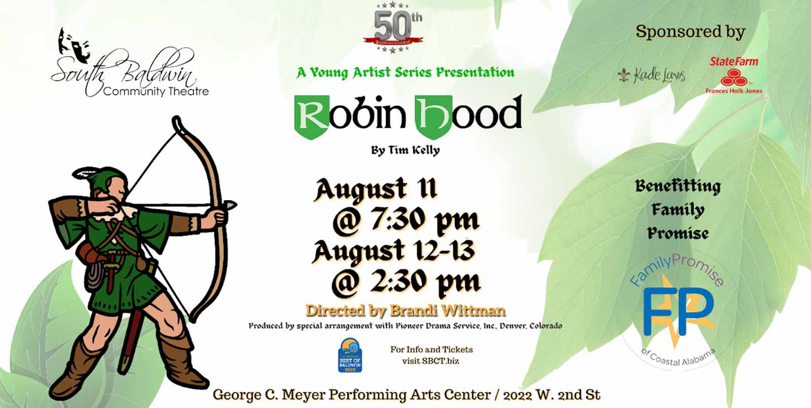 South Baldwin Community Theatre Starts Season Finale