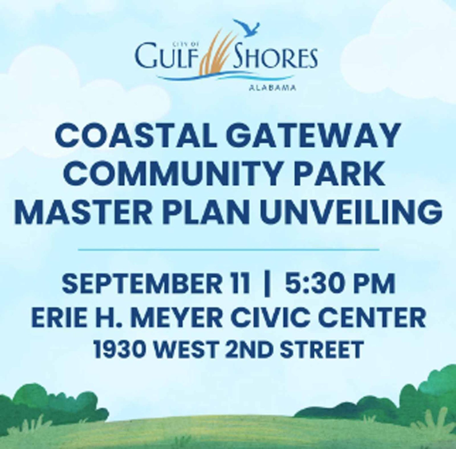 Gulf Shores Park Master Plan To Be Unveiled