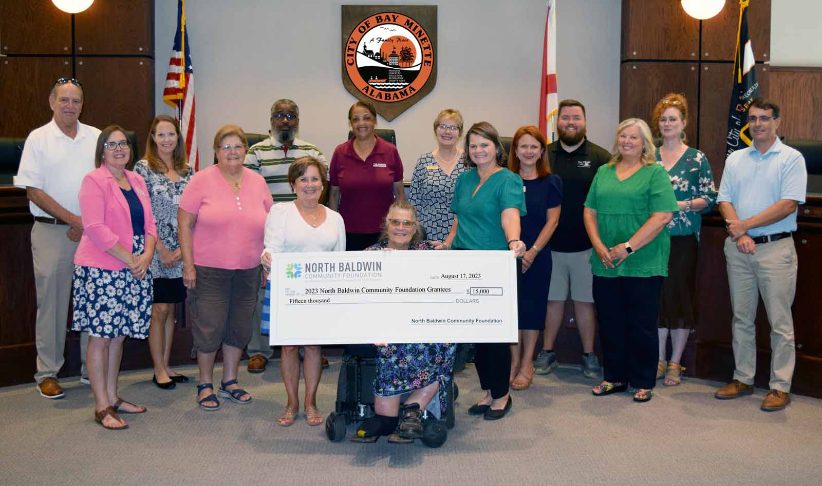 North Baldwin Community Foundation Donates $15,000