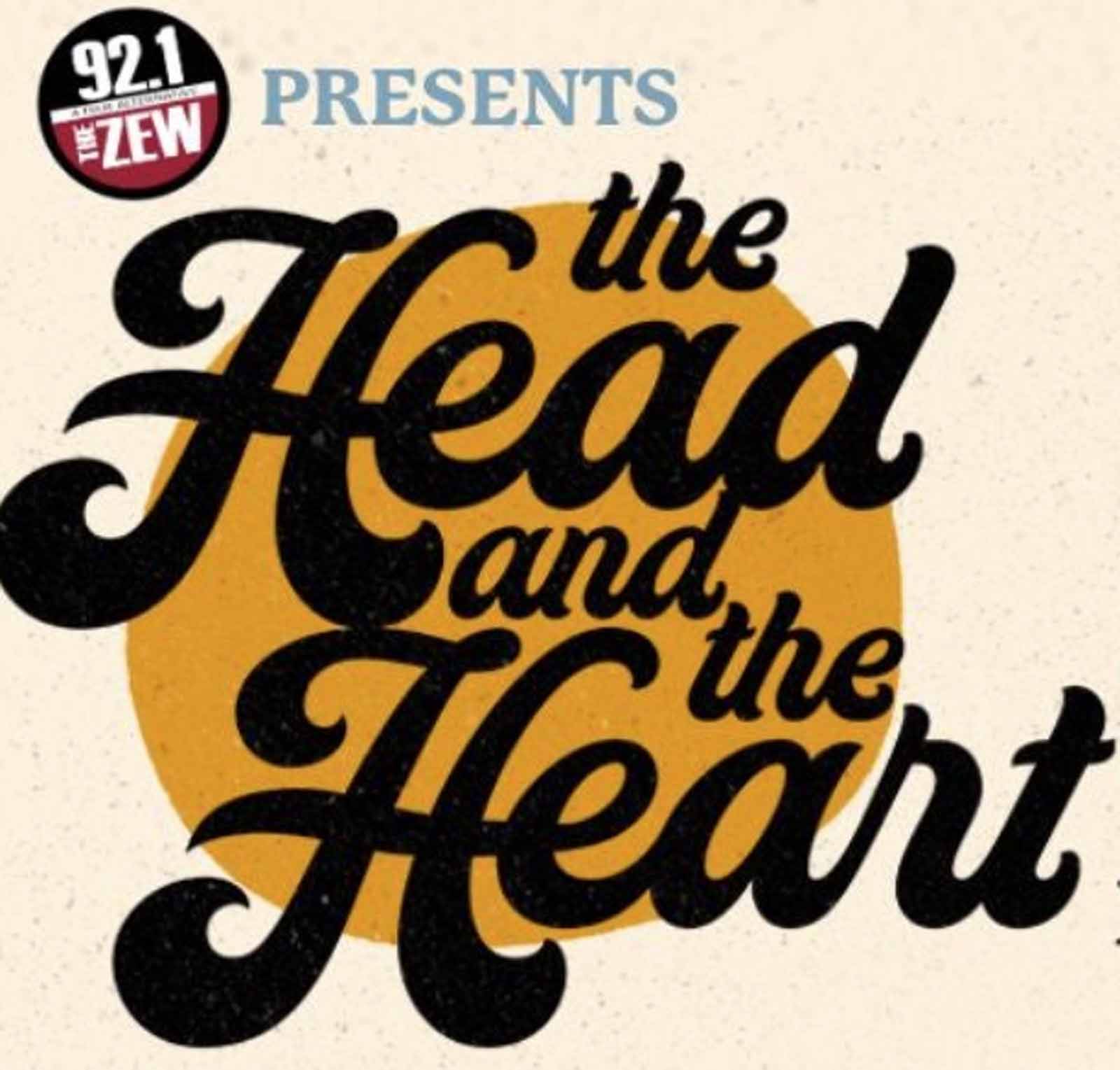 The Head And The Heart To Play At Saenger