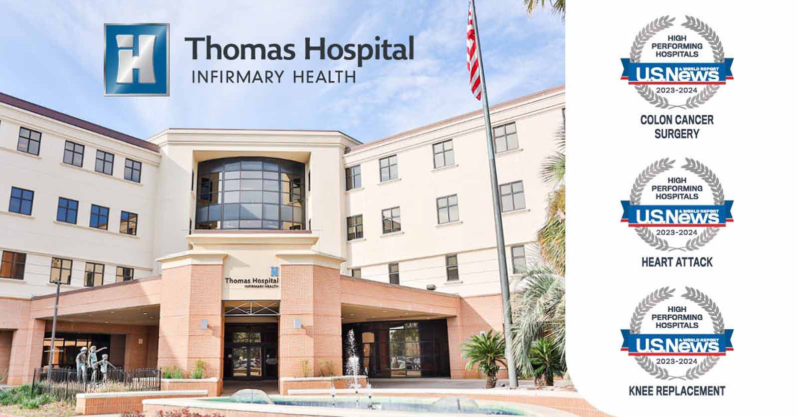 Thomas Hospital Earns High-Performance Ranking