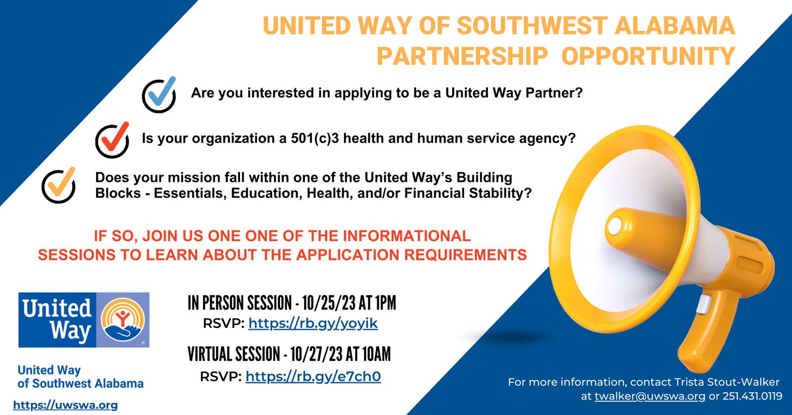 UWSWA Announces Partnership Opportunity