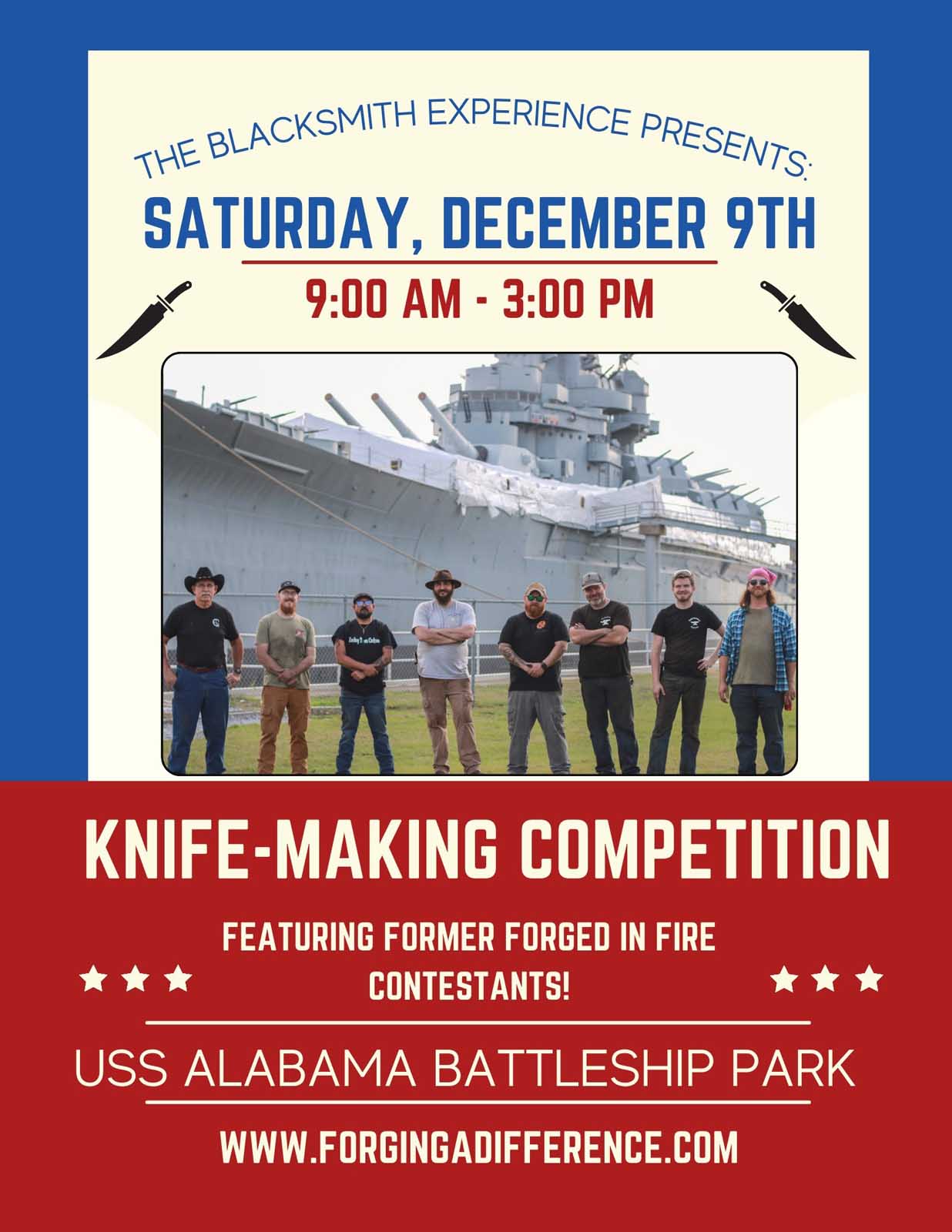 Forging A Difference Fundraiser Coming To USS Alabama