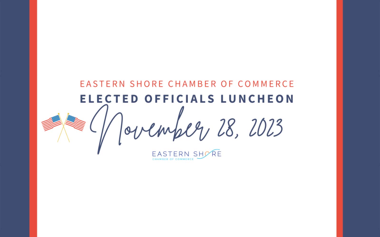 Eastern Shore Elected Officials Luncheon Announced