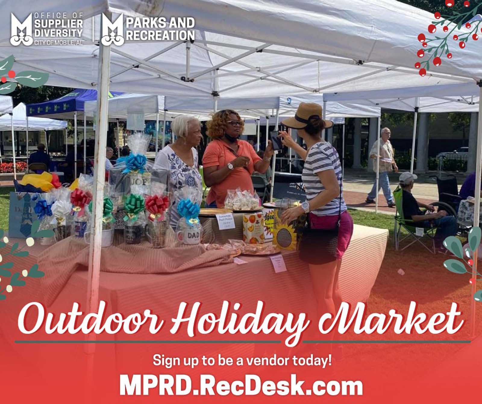 Mobile&rsquo;s Outdoor Holiday Market Announced