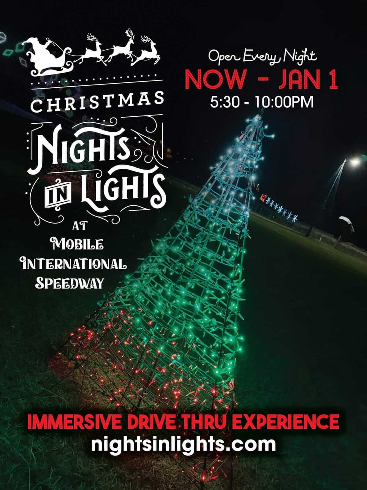 Christmas Nights In Lights At Speedway Named A Top Attraction