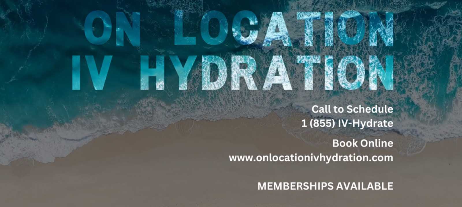 On Location IV Hydration Now Open In Foley