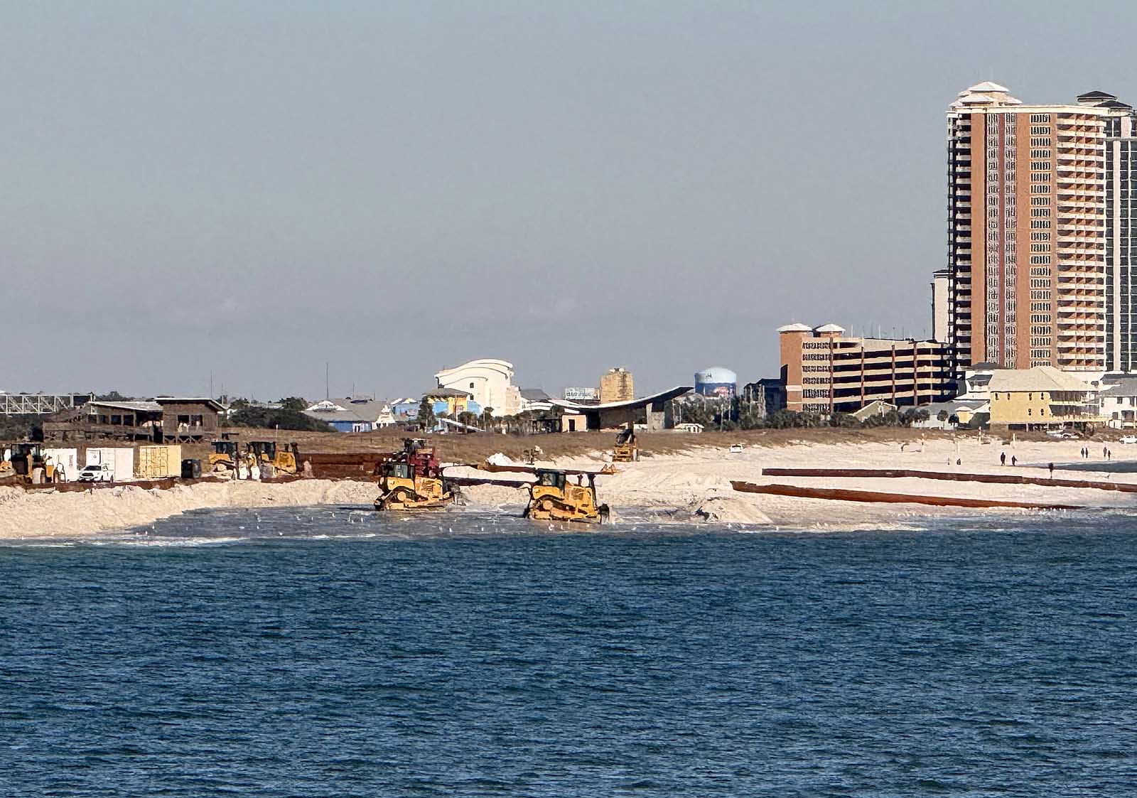 Beach Renourishment Project Continues