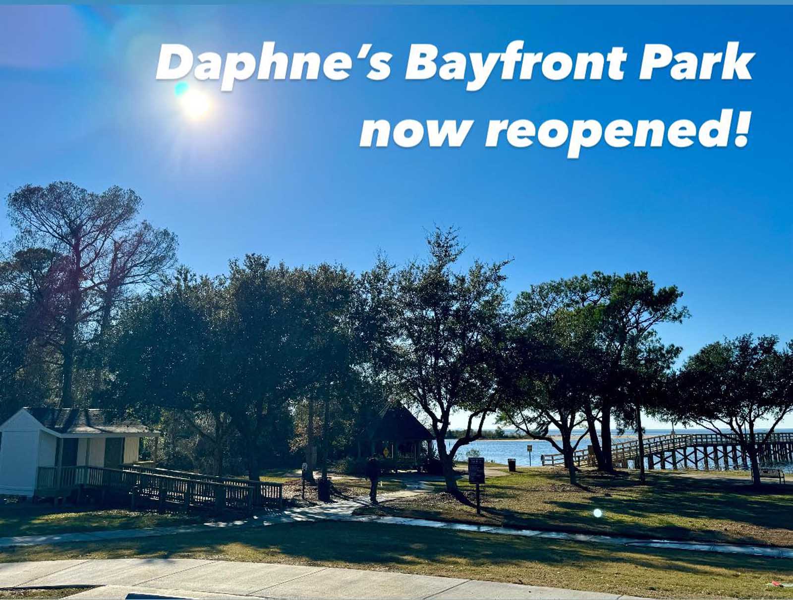 Daphne&rsquo;s Bayfront Park Reopens After Refurbishment